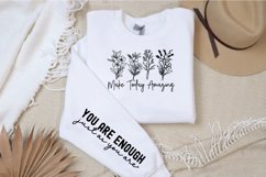 Make today amazing Sleeve SVG Design Product Image 2