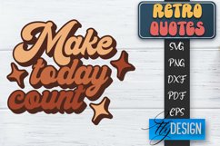 Retro Design | Retro Quotes | Quotes 80&#039;s SVG | SVG File v.2 Product Image 1