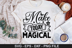 Make Today Magical - Affirmation SVG Design Product Image 1