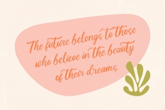 Make Unique  Bold Calligraphy Font Product Image 4