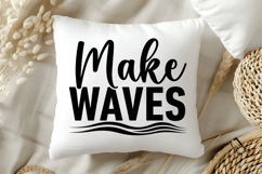 Make Waves SVG | Be Kind SVG | Kindness SVG | Self Love SVG Product Image 5