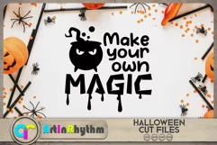 Halloween Witches Brew SVG / Make your own magic SVG Product Image 1