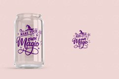 make your own magic halloween libbey beer can glass wrap svg presized template for 16oz and 20oz glass