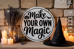 Halloween Round Sign SVG Bundle | Halloween Sign Cut Files Product Image 12