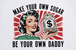 Make Your Own Sugar, Sublimation PNG Product Image 1