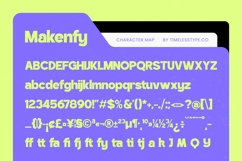 Makenfy Sans Serif Playful Display Product Image 6