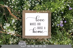House a home, Farmhouse SVG, SVG Product Image 1