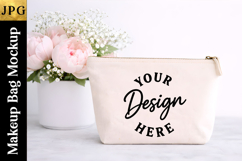 Makeup Cosmetic  Bag Mockup