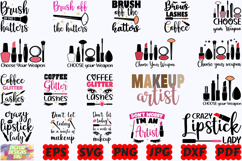 Makeup SVG | Beauty SVG | Mascara SVG | Cosmetics SVG | PNG Product Image 3