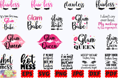 Makeup SVG | Beauty SVG | Mascara SVG | Cosmetics SVG | PNG Product Image 4
