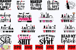 Makeup SVG | Beauty SVG | Mascara SVG | Cosmetics SVG | PNG Product Image 6