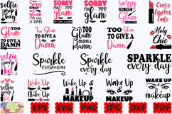 Makeup SVG | Beauty SVG | Mascara SVG | Cosmetics SVG | PNG Product Image 7