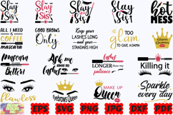 Makeup SVG | Beauty SVG | Mascara SVG | Cosmetics SVG | PNG Product Image 8