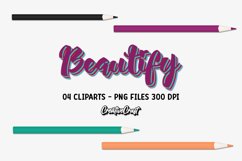 Makeup Clip Arts, makeup png graphics, salon beauty supplies Product Image 1