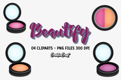 Makeup Clip Arts, makeup png graphics, salon beauty supplies Product Image 1