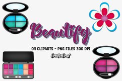 Makeup Clip Arts, makeup png graphics, salon beauty supplies Product Image 1