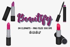 Makeup Clip Arts, makeup png graphics, salon beauty supplies Product Image 1