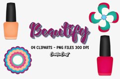 Makeup Clip Arts, makeup png graphics, salon beauty supplies Product Image 1