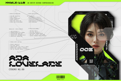 Makhlux 119 - Futuristic Typeface Product Image 5