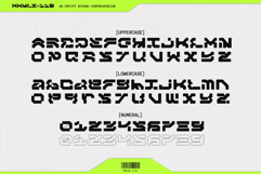 Makhlux 119 - Futuristic Typeface Product Image 7