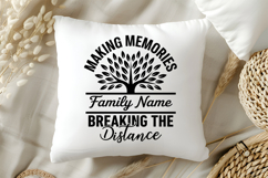 Making Memories Breaking The Distance SVG | Family Reunion Product Image 5