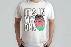 It's in my DNA Malawi Flag Fingerprint PNG Sublimation Product Image 2