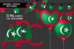 National, Patriotic Party Bundle. Maldive Product Image 1