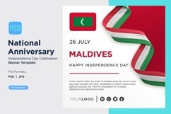 Maldives National Day Celebration Banner Product Image 1