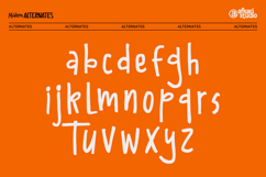 Malem - Natural Handwritten Display Font Product Image 10