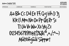 Malem - Natural Handwritten Display Font Product Image 9