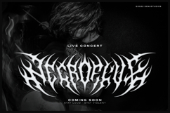 Malvoid | Black Metal Font Product Image 2