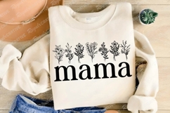 Mama SVG Design, Mother&#039;s Day SVG Design Product Image 3