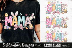 Mama Mimi Nana Gigi Easter 4 PNG Sublimation Product Image 10