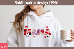 Mama Sublimation Latch Hook Yarn Mama Letters Mothers Day Product Image 2