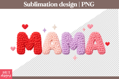 Mama Sublimation Sparkly Latch Hook Mama Mothers Day Product Image 1