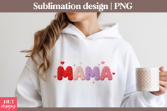 Mama Sublimation Sparkly Latch Hook Mama Mothers Day Product Image 2