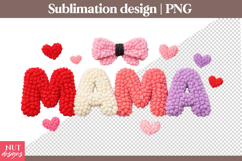 Mama Sublimation Cute Latch Hook Mama Mothers Day Product Image 1
