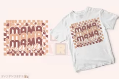 Mom Mama Mother’s Day SVG T-shirt Design, Mother’s Day SVG Product Image 2