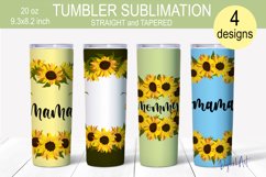 Mom 20 Oz Skinny Tumbler Product Image 1