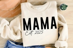 Mama SVG Design, Mother&#039;s Day SVG Design Product Image 3