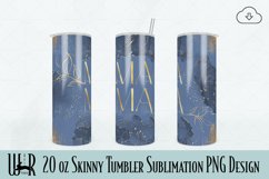 Mama Tumbler Sublimation PNG Design | Abstract Tumbler t0051 Product Image 1