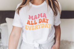 Mama All Day Everyday SVG, Mom Life SVG Product Image 2