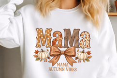 Mama Autumn Vibes PNG Product Image 3