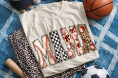 Baseball Mama PNG Sublimation Design, Game Day PNG, Sports Product Image 2