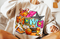 Basketball Mama, Basketball PNG Sublimation Design, Game Day Product Image 4