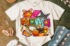 Basketball Mama, Basketball PNG Sublimation Design, Game Day Product Image 5