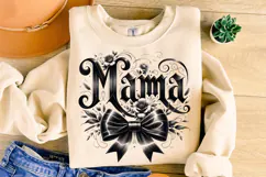 Mama Coquette Bow Sublimation, Mama PNG, Mother's Day PNG Product Image 1
