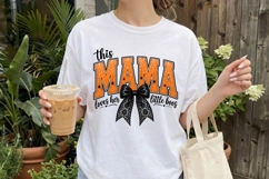 Mama Bow Halloween PNG Design Product Image 2