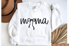 Mama Bow SVG, Mama Bow PNG, Mother's Day SvG, svg for cricut Product Image 1