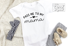 Pass Me To My Mama Im That Mama Bundle SVG PNG Mothers Day Product Image 5